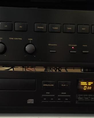 Luxman Amplificatore A-371+Lettore CD D-351