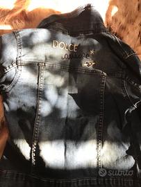 Giacca jeans bambina