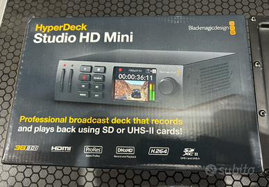 Blackmagic HyperDeck Studio HD Mini
