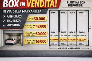 Box / Garage di 27 m² a Roma