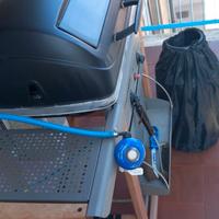 BARBECUE A DUE FUOCHI + BOMBOLA PIENA  E COPRI BOM