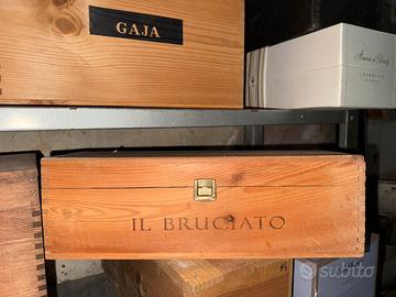 Cassette legno scatole per bottiglie di vino