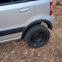 cerchi scampanati fiat panda