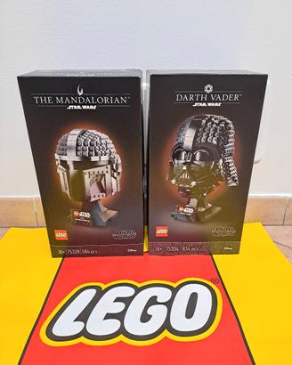 Lego 75304 e 75328 MISB - Caschi Star Wars 