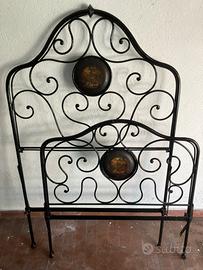 Spalliera in ferro battuto