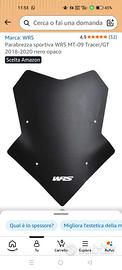 Cupolino wrs  Yamaha tracer