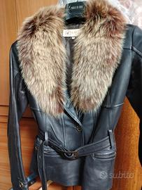 giubbino di vera pelle