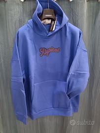 Felpa uomo bluette Clothing Studio 