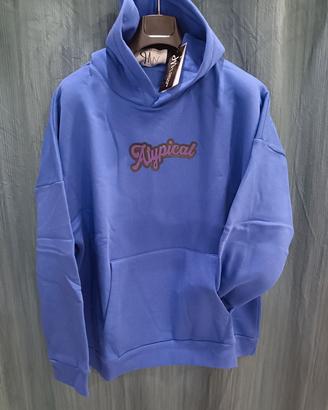 Felpa uomo bluette Clothing Studio 