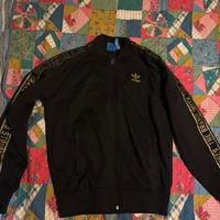 Felpa Adidas oro e nero