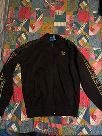 Felpa Adidas oro e nero