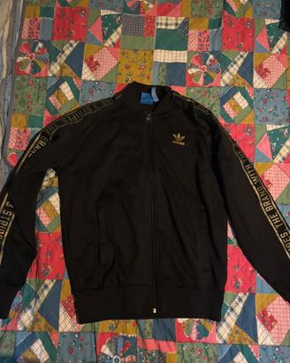 Felpa Adidas oro e nero