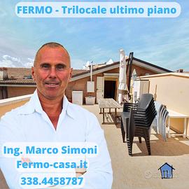 Ultimo piano 55 mq, 34 mq terrazzo, VISTA MARE