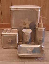  set bagno 4 pezzi