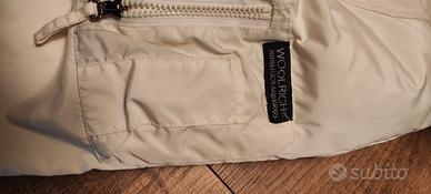 giubbotto bianco Woolrich 