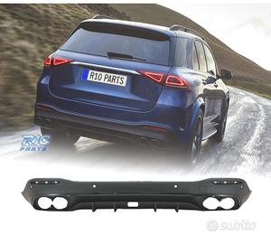 DIFFUSORE MERCEDES W167 20- LOOK GLE 53 NERO
