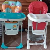 Seggioloni e sdraiette