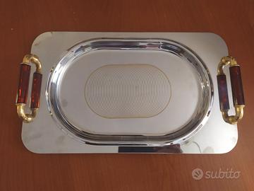 Vassoio acciaio inox 18 10