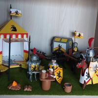 Playmobil Knights Accampamento Cavalieri del Leone