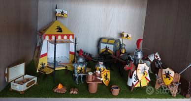 Playmobil Knights Accampamento Cavalieri del Leone