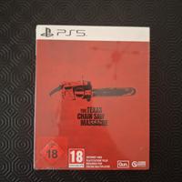 gioco ps5 the texas chainsaw massacre steelbook ed