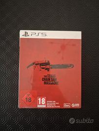 gioco ps5 the texas chainsaw massacre steelbook ed