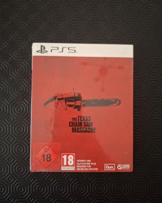 gioco ps5 the texas chainsaw massacre steelbook ed