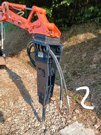 miniescavatore martello pneumatico OMAL 250 KLAK E