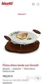 Pietra ollare Bisetti (senza fornelletto)