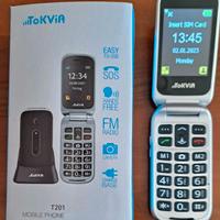 Telefono GSM Cellulare a conchiglia per anziani