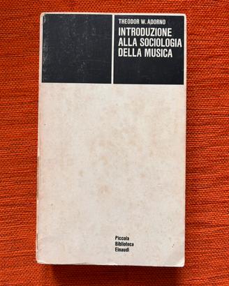 Libro Introduzione alla sociologia della musica