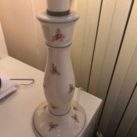 Lampada da tavolo in fine porcellana  inglese