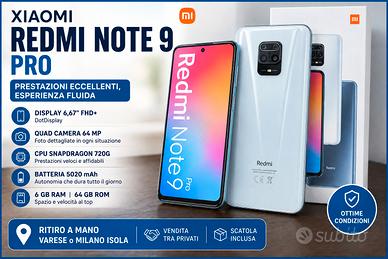 Xiaomi Redmi Note 9 Pro 6/64GB + scatola