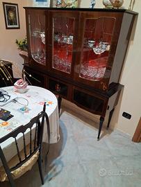 sala da pranzo anni 60