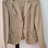 giacca lino benetton