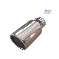 TERMINALE SCARICO TONDO 90MM IN ACCIAIO INOX TONDO