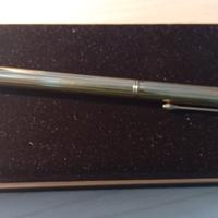 Penna stilografica placcata oro vintage