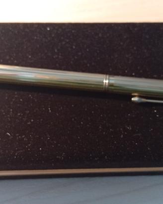 Penna stilografica placcata oro vintage