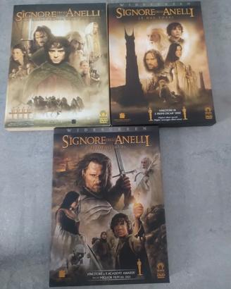 Trilogia DvD Signore degli anelli Widescreen