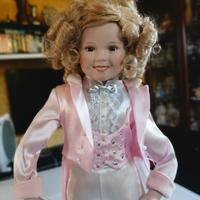 Shirley Temple Dimples alta 50 cm tutta in porcell