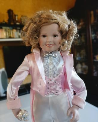 Shirley Temple Dimples alta 50 cm tutta in porcell