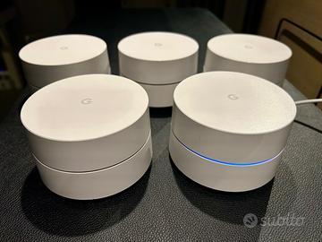 Google Wi-Fi Mesh (4 Satelliti) - Copertura Totale