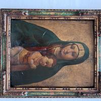 Antica Madonna con bambino