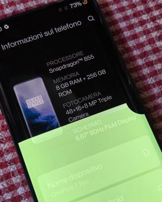 OnePlus 7 Pro da sistemare
