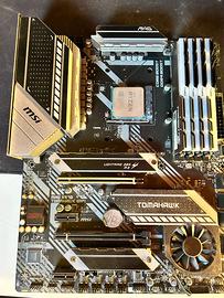 Componenti pc: scheda madre, processore, RAM.