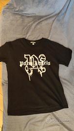 T-shirt nera Palm Angels "Los Angeles" unisex
