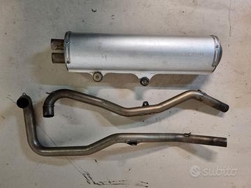 Husqvarna 400 4 tempi scarico completo