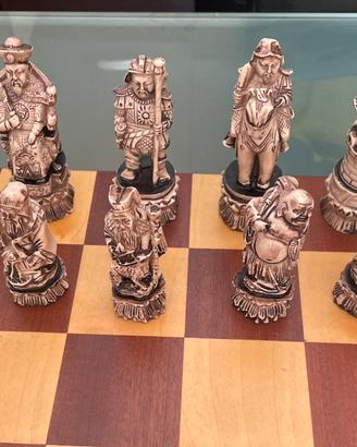 Scacchi cinesi in legno