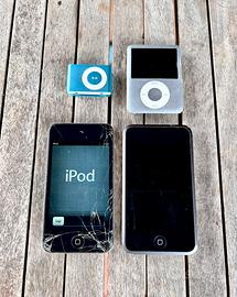 Lotto Apple iPod Touch 2 - 4 Gen. 8GB Nano Shuffle