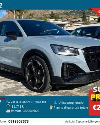 Audi Q2 SQ2 2.0 TFSI 300CV S-Tronic quattro